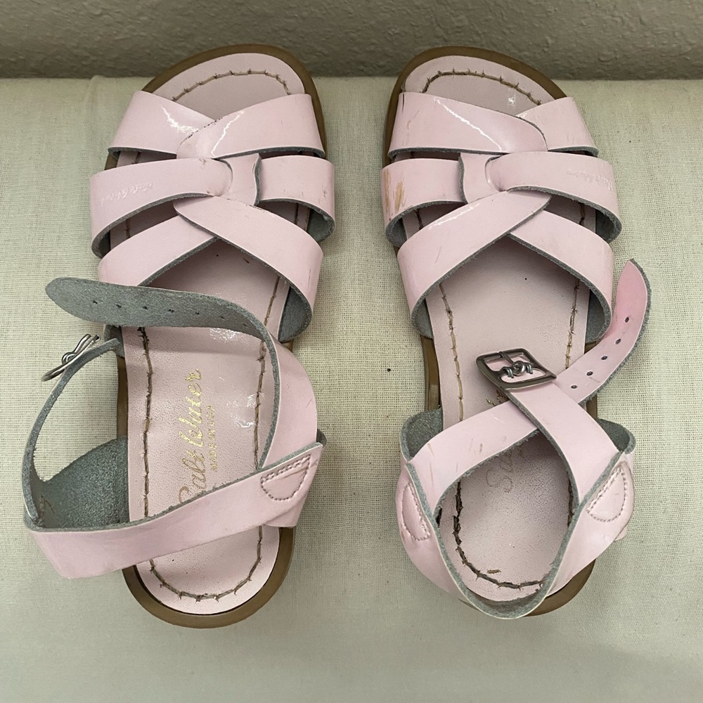 Pink Kids Saltwater Sandals